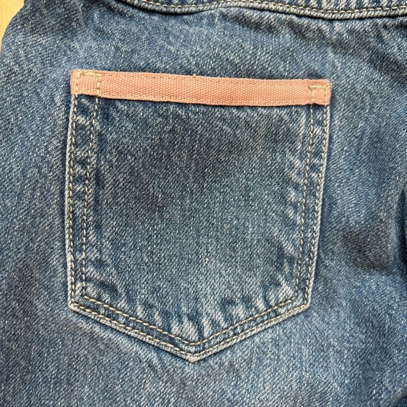 Vintage Hanna Andersson Embroidered Floral Adjustable Waist Jeans size 120 - Picture 7 of 10